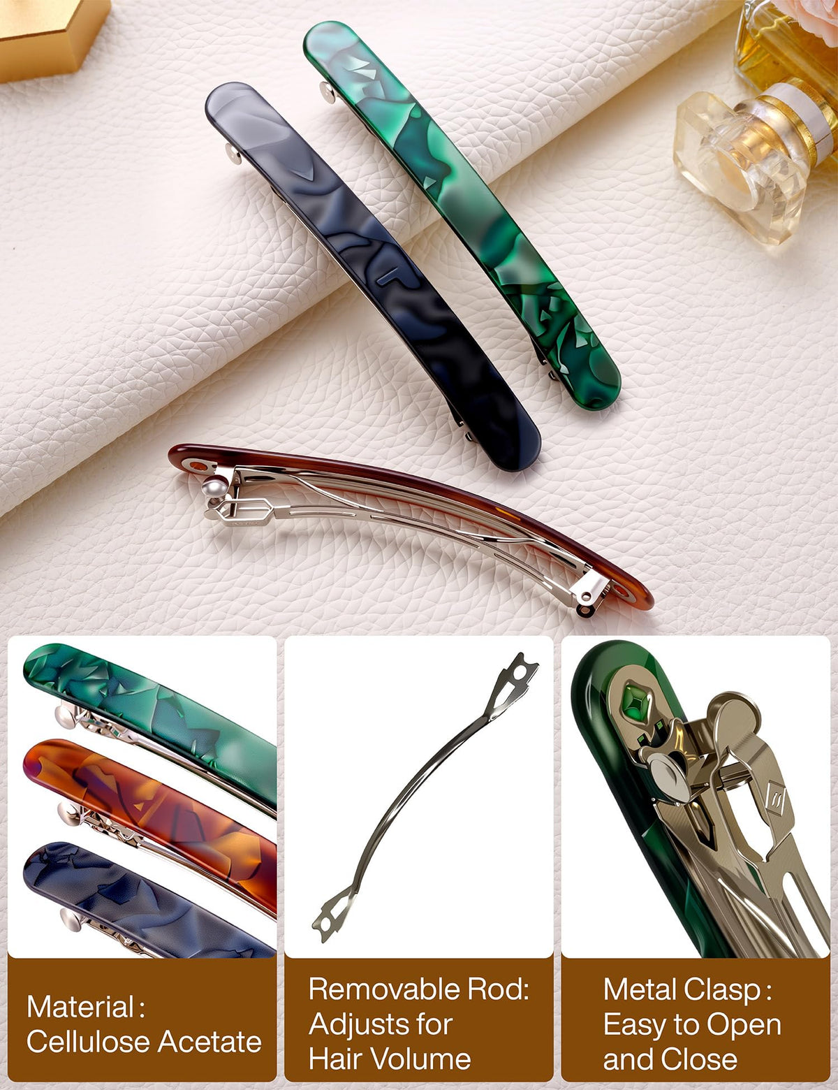 HYFEEL clip in half-up hairstyle demonstrating secure hold and polished appearance