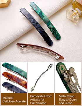 HYFEEL clip in half-up hairstyle demonstrating secure hold and polished appearance