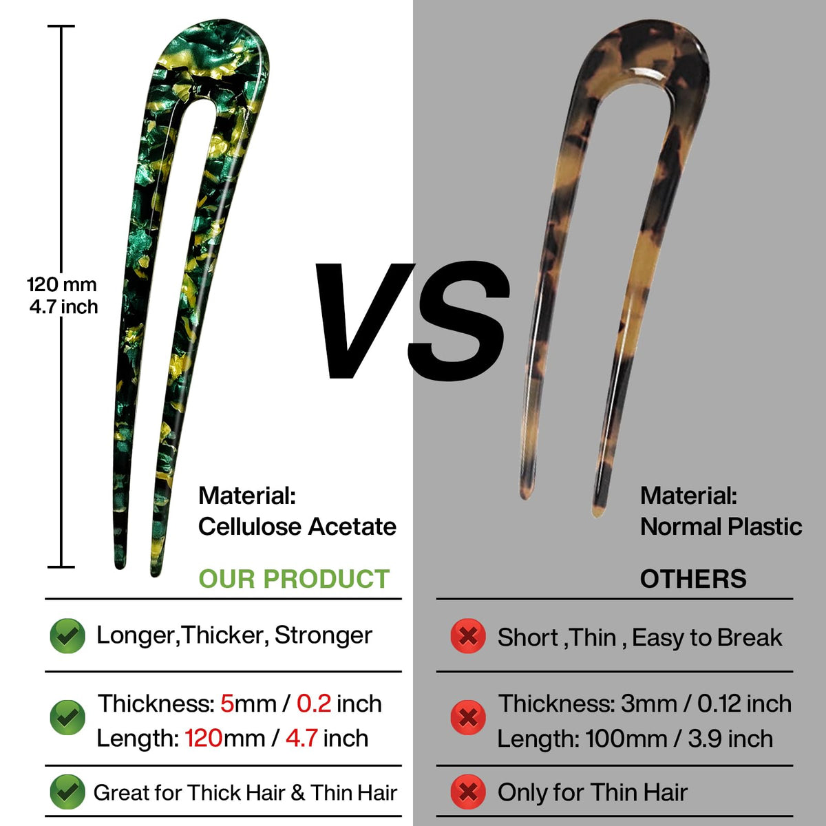 HYFEEL detailed texture and gloss on cellulose acetate offering durable, snag-free surface