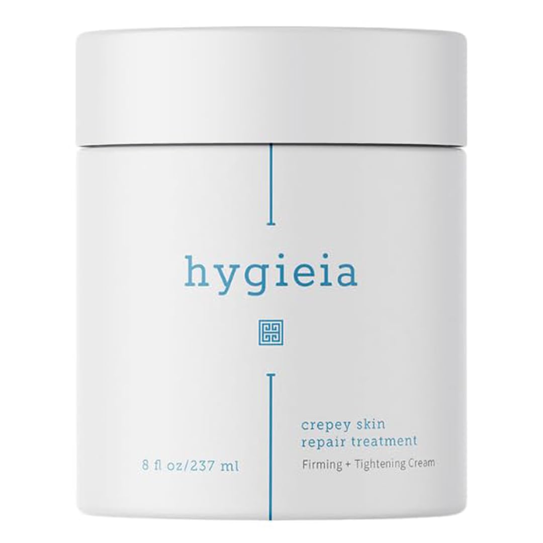 Hygieia + front packaging showing jar and label, highlighting product clarity benefit