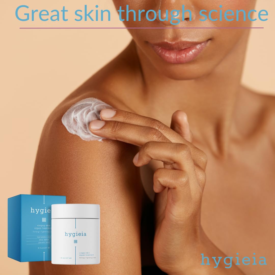 Hygieia + 8oz jar next to everyday items to show size and long-lasting value