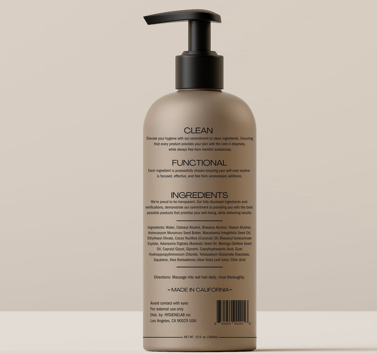 HygieneLab cream texture closeup showing lightweight formula for quick absorption benefit