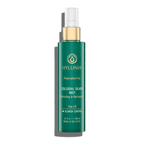 Hylunia front packaging showing bottle and clear label, perfect travel toner