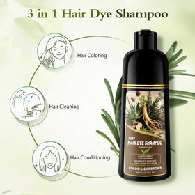 Hynqor hair after rinse showing smooth shine and healthier-looking strands benefit