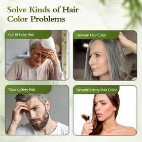 Hynqor herbal ingredients flatlay showing plant extracts and gentle formulation benefit