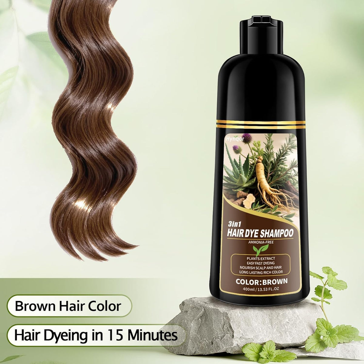 Hynqor shampoo cream texture highlighting smooth application benefit