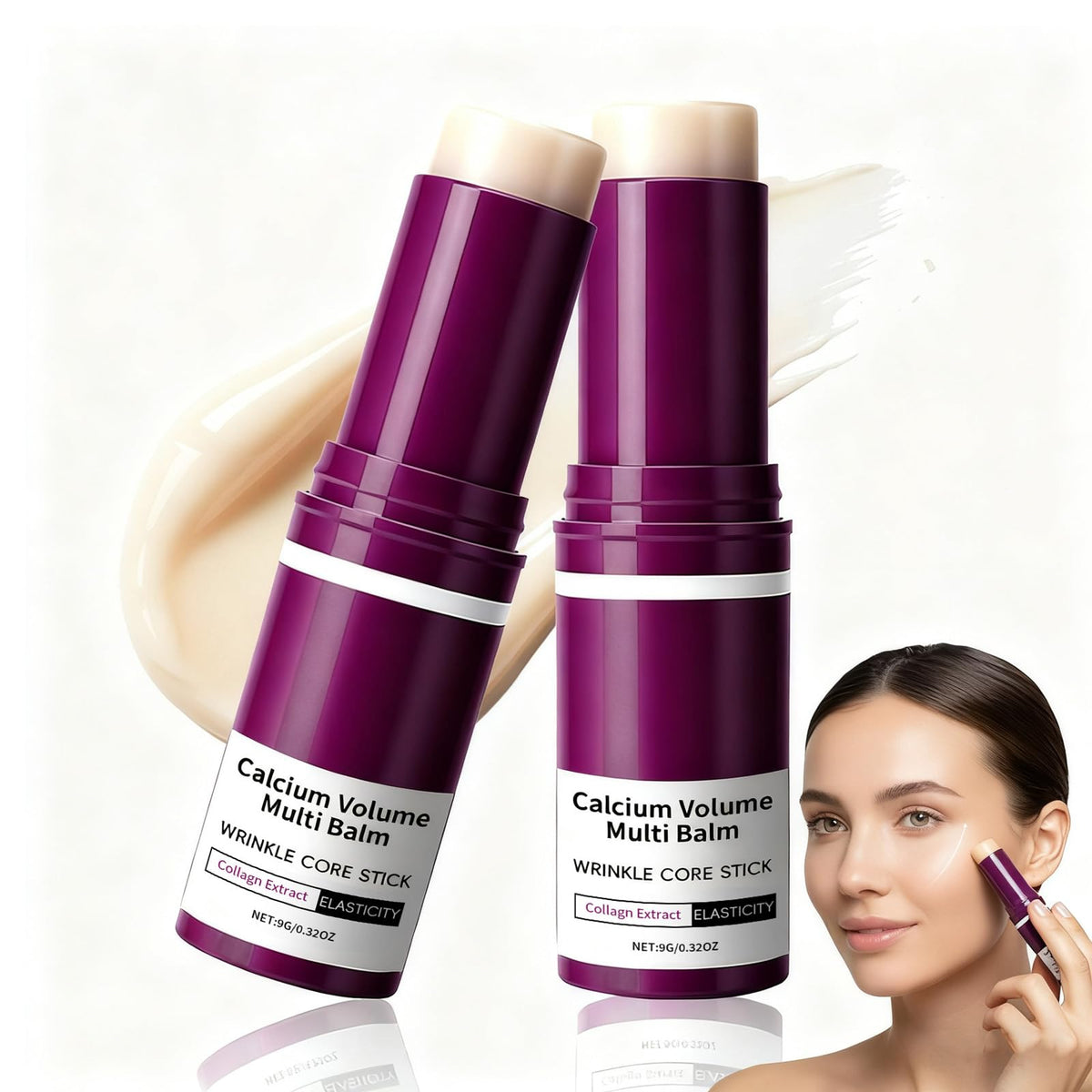 Hypoaled front packaging showing purple twin balm sticks and benefits