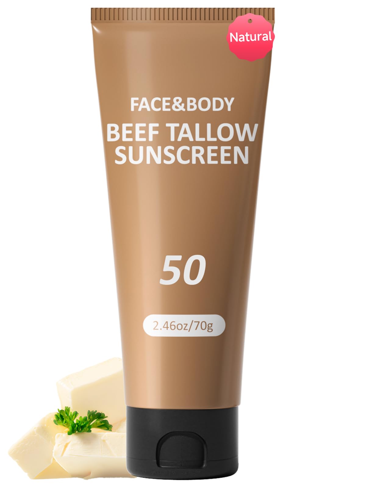 HZENPPOR front tin view shows compact travel-friendly sunscreen