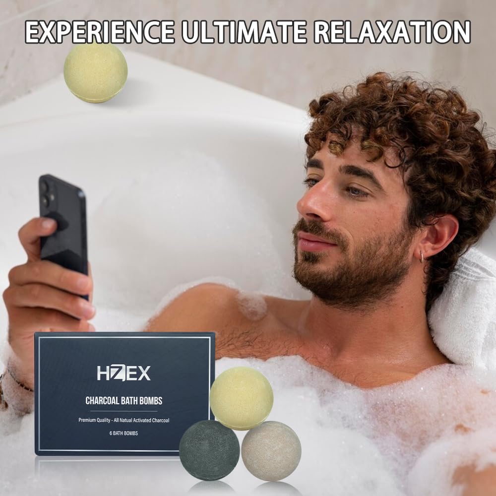 HZEX individually wrapped bath bombs with labels preserving freshness