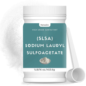 Hznxolrc front packaging showing one-pound SLSA powder and clear labeling for DIY makers
