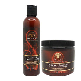 I AM Leave-In 8oz close pour highlighting lightweight texture and slip