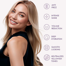 I Belli Capelli application tools brush and gloves showing professional use