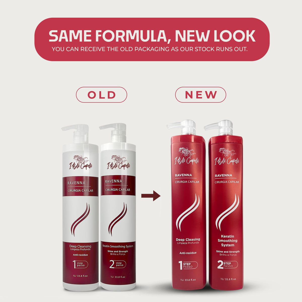 I Belli Capelli bottle label detail highlighting keratin ingredients and benefits