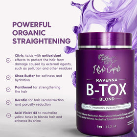 I Belli Capelli ingredients close-up argan oil keratin panthenol for repair