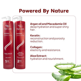 I Belli Capelli shampoo foam in hand demonstrating deep-clean benefit