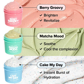 I DEW CARE Berry Groovy seeds detail highlighting exfoliating berry particles for polish