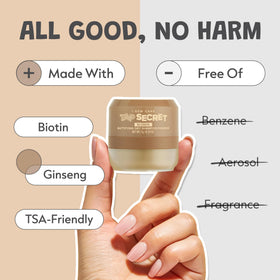 I DEW CARE hand demo applying powder to roots for instant volume benefit