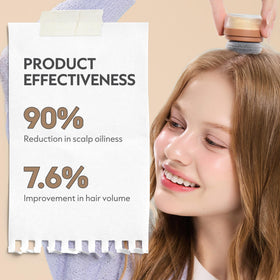 I DEW CARE beside a phone to show travel-size convenience and portability