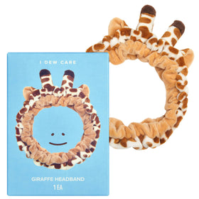 I DEW CARE giraffe headband front view showing cute design and secure fit