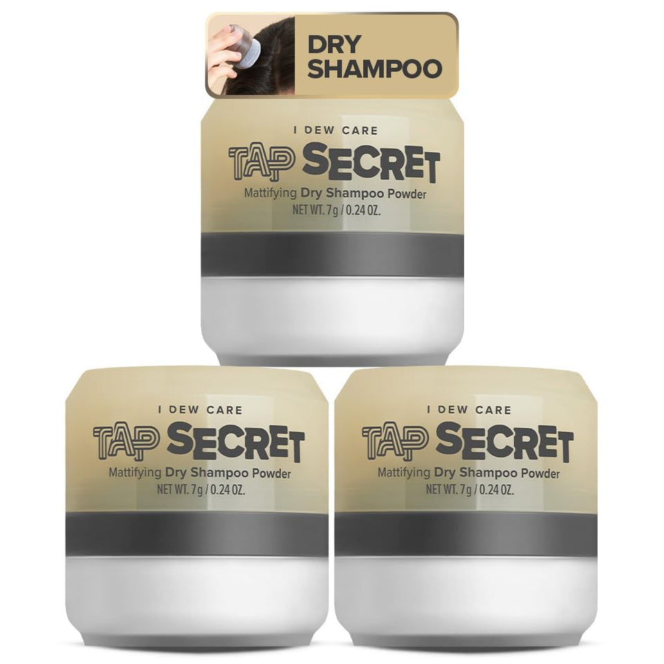 I DEW CARE front packaging showing trio set and benefits