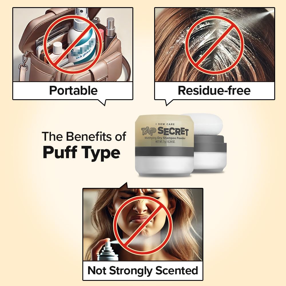 I DEW CARE black ginseng and biotin ingredients supporting hair appearance