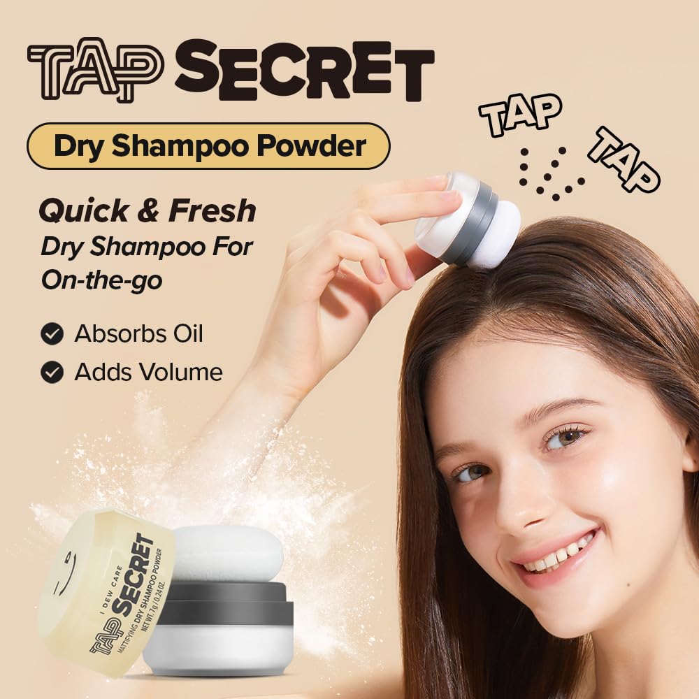 I DEW CARE open pot revealing powder texture for easy application