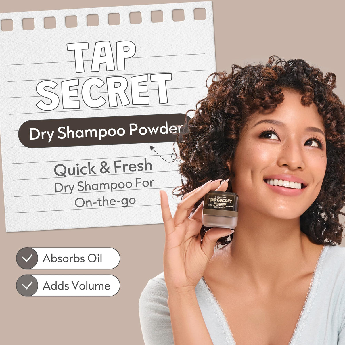 I DEW CARE close-up powder texture highlighting fine particles for fast oil absorption