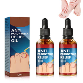 Iaolose front packaging showing two 10ml bottles and benefit for targeted nail care