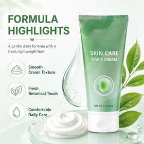 IaramI Sevorea cream 2 oz next to common item showing portable size benefit