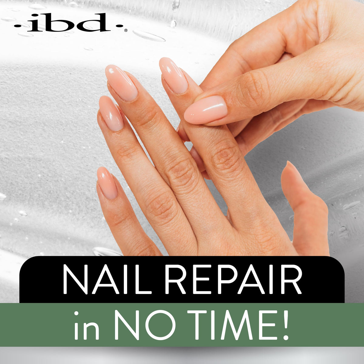 IBD brush applicator close-up for precise, mess-free application
