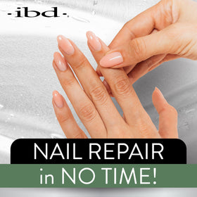 IBD brush applicator close-up for precise, mess-free application