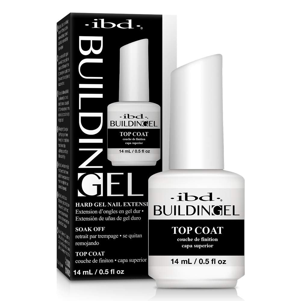 IBD building gel jar front showing label and professional packaging benefit
