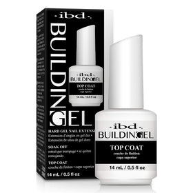 IBD building gel jar front showing label and professional packaging benefit