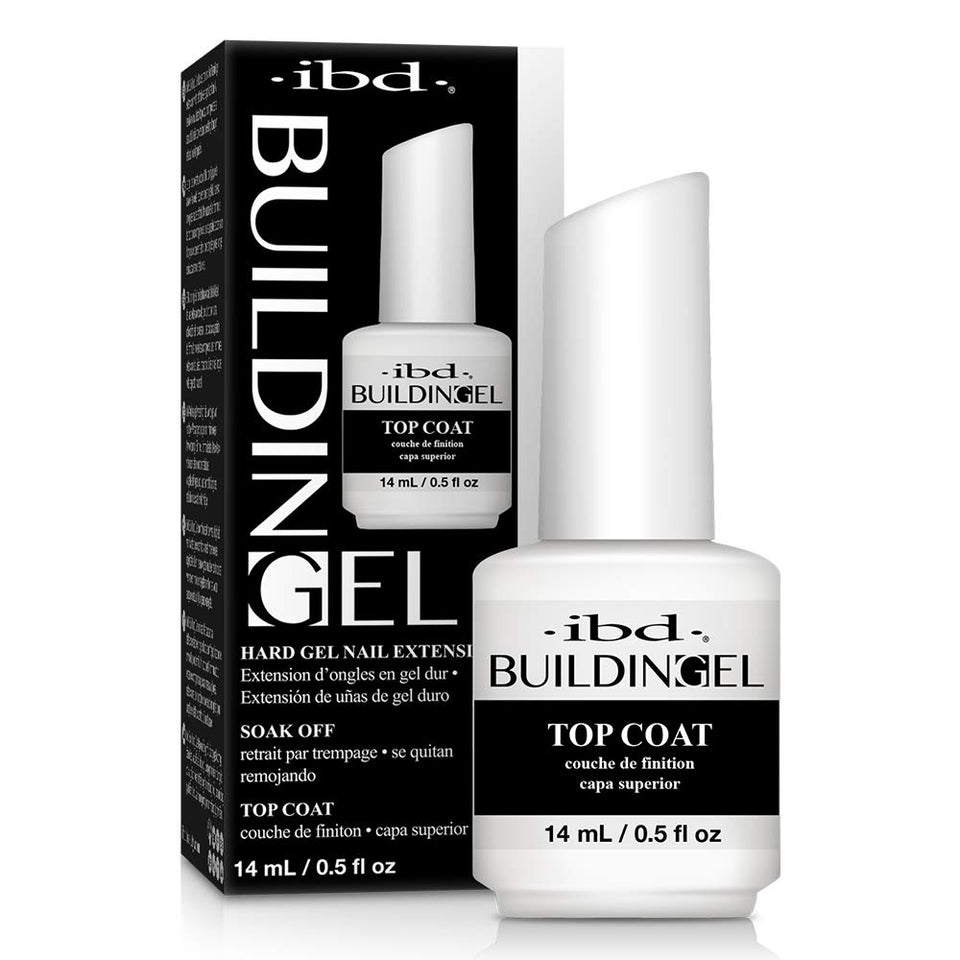 IBD building gel jar front showing label and professional packaging benefit