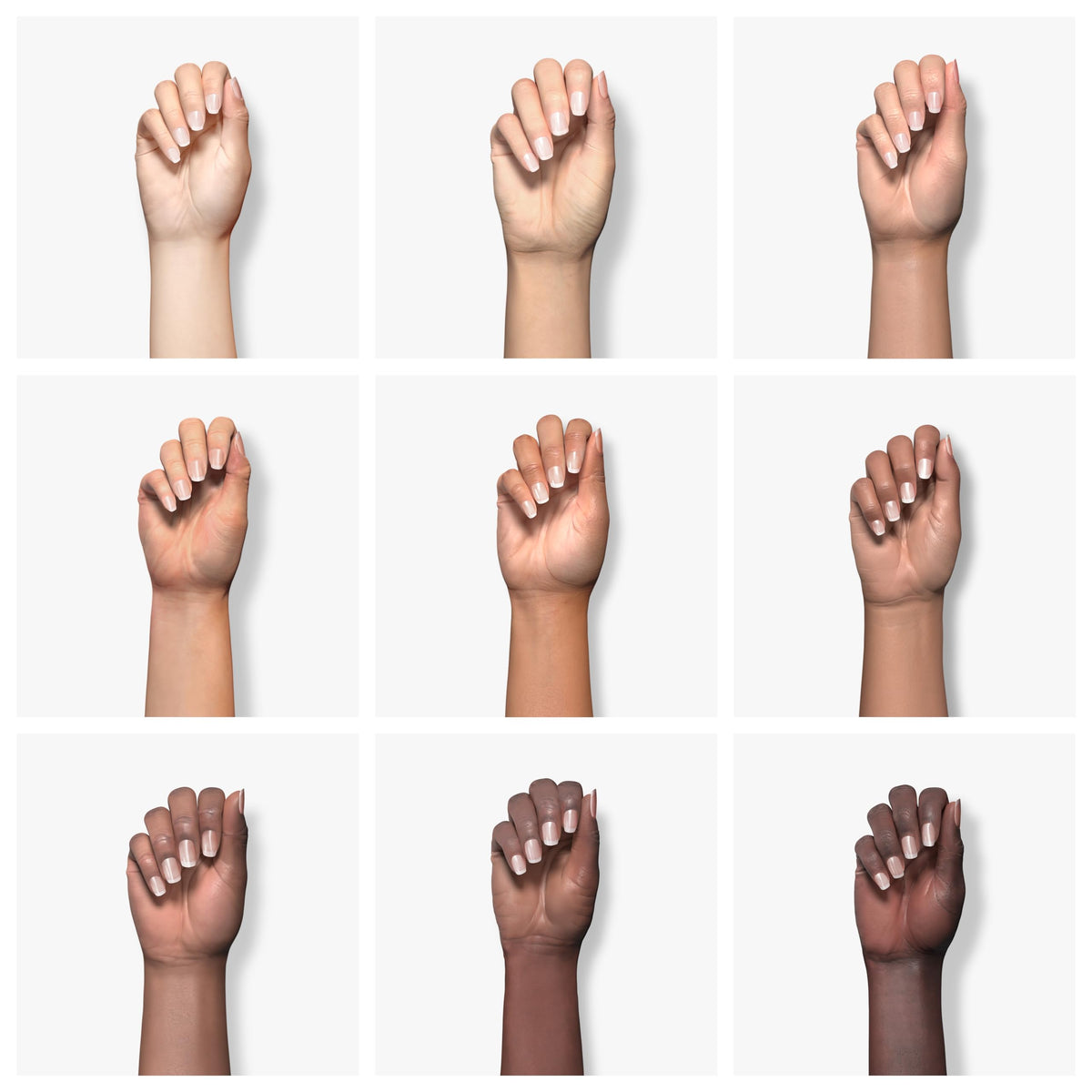 IBD hard gel clear on a nail tip during application demonstrating smooth spread and strength
