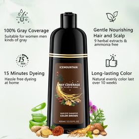 ICEMOUNTAIN lather in hand demonstrating easy application benefit