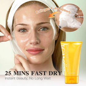 ICIKOL being applied to cheek showing even coverage and comfortable wear