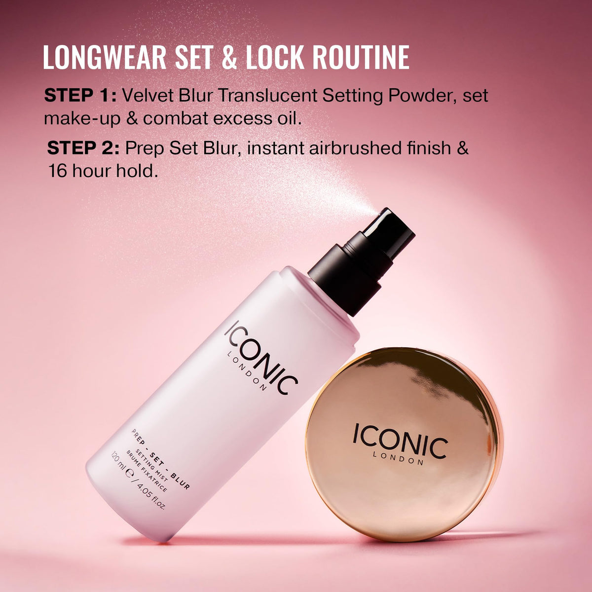 ICONIC LONDON ingredient detail showcasing skin-friendly components and finish