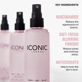 ICONIC LONDON bottle in hand illustrating compact 30 mL travel convenience