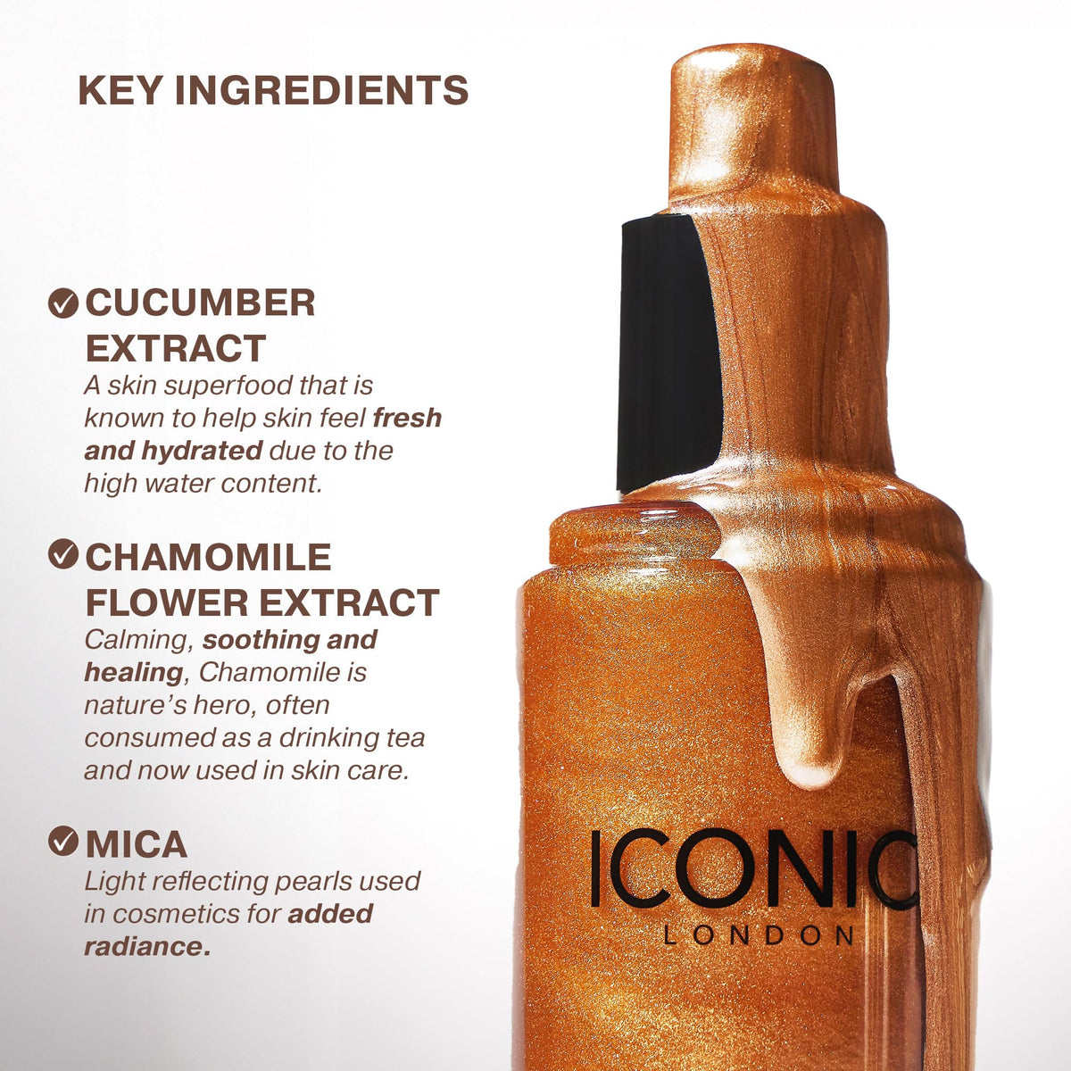 ICONIC LONDON mist spraying demonstrating fine even application benefit