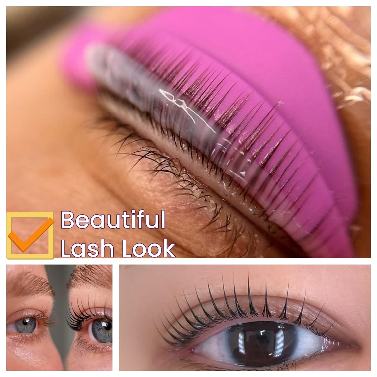 ICONSIAM Katya Vinog close-up of silicone texture for comfortable eyelid contact