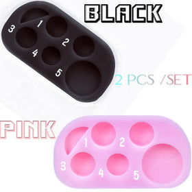 ICONSIAM pink and black trays together showing color-coded organization for faster workflow