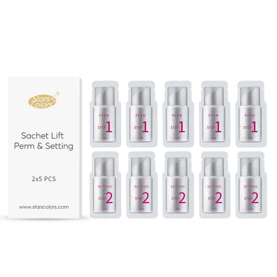 iconsign front packaging showing kit and sachets for quick professional results