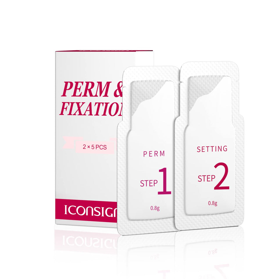 iconsign front packaging showing sealed sachets and professional convenience