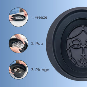 Icy-Mojo silicone texture closeup for durable, tear-resistant contact