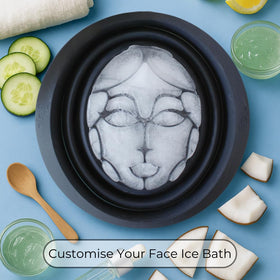Icy-Mojo travel suitcase ready for on-the-go cold facial treatments
