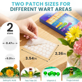 ICYVIBES apply patch to fingertip demonstrating easy use benefit