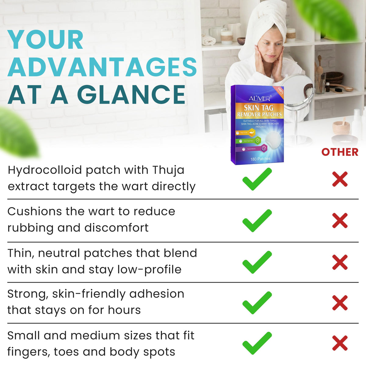 ICYVIBES assortment spread displaying multiple sizes for versatile coverage