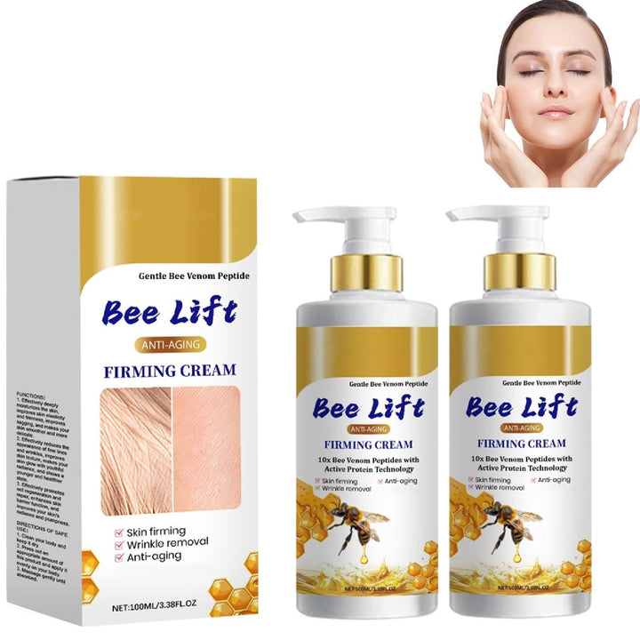 Identicalven front packaging showing BeeLift 2-piece set and benefits