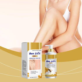 Identicalven BeeLift open jar showing creamy texture and hydration boost